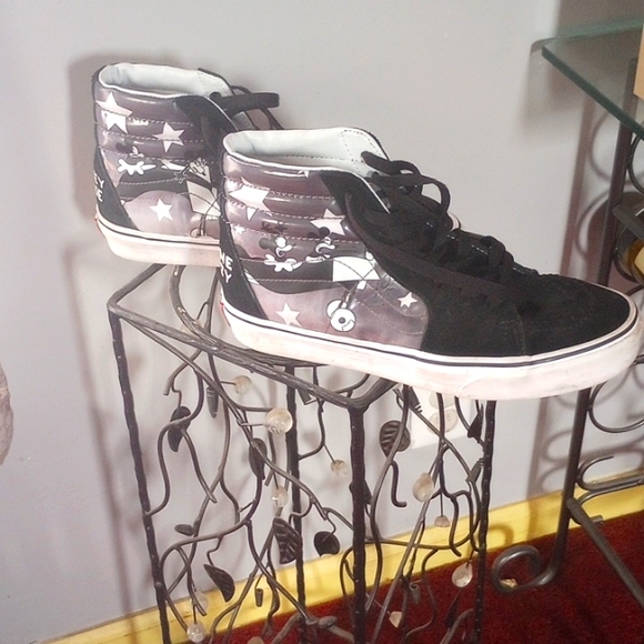 Van x Disney SK8 Hi Mickey Plane Crazy High Top Sneakers Size 8.5 men 10 women - Picture 1 of 8